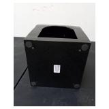 13.5\x7.7\" Pillar Cast Aluminum Outdoor Lantern Candle Holder Black - Threshold