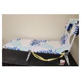 Outdoor Portable Folding Beach Lounger Chair - Sun Squad - Retail: $45
