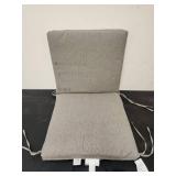 43\"x21\" Solid Woven Outdoor Chair Cushion Dark Taupe - Threshold - Retail: $40
