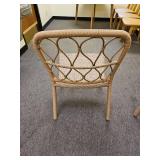 Vintage Style Rattan Dining Chairs, 1 chair