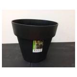 Terra Verde Large Black Outdoor Planter