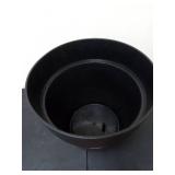 Terra Verde Large Black Outdoor Planter