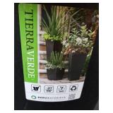 Terra Verde Large Black Outdoor Planter