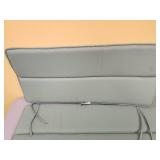 Pack Of 2 ,17\"x37\" Solid Outdoor Bench Seat Cushion Sage Green - Room Essentials