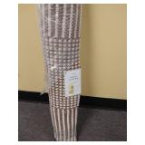 Threshold Outdoor Accent Rug - Brown/White Pattern - Retail: $20