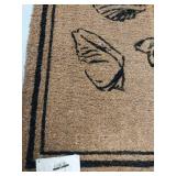 Vintage Style Dancing Figure Doormat