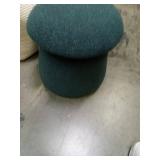 Mushroom Upholstered Storage Ottoman Gold Boucle - Room Essentials - Retail: $50