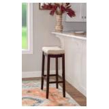 Claridge Rustic Backless Barstool - Linon - Retail: $55