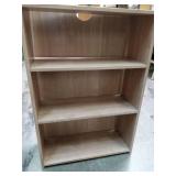 Modern 3-Tier Wooden Bookshelf