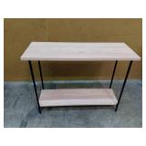 Modern Two-Tier Console Table - Retail: $190