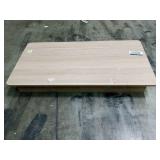 Modern Light Wood Wall-Mounted Shelf Unit - Retail: $179