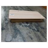 Modern Light Wood Wall-Mounted Shelf Unit - Retail: $179