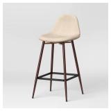 Copley Counter Height Barstool Cream - Thresholdâ¢: Upholstered, Metal Frame, Polyurethane Foam Fill - Retail: $100