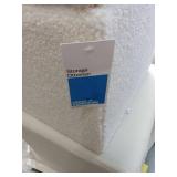 Room Essentials Storage Ottoman - White Sherpa - Retail: $65