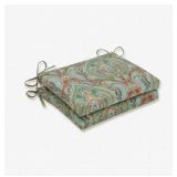 Paisley Pattern Outdoor Seat Cushions and Fabric set - Retail: $24