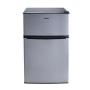 Galanz 3.1 Cu Ft Mini Fridge with Freezer â Stainless Steel  Energy Star  Two-Door Compact Refrigerator - Retail: $250