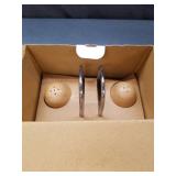 Mainstays Wooden Salt & Pepper Set with Napkin Holder