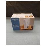 Mainstays Wooden Salt & Pepper Set with Napkin Holder