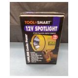 Tool Smart 12V Spotlight with Cigarette Lighter Adapter
