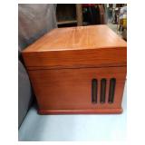 Retro Style Record Player Entertainment System