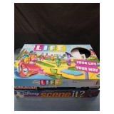 Board Game Bundle - Monopoly Cheaters, Life, Disney Scene It