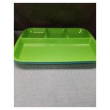 Colorful Plastic Dinnerware Set