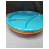 Colorful Plastic Dinnerware Set