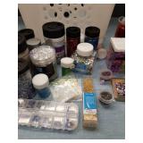 Bulk Craft Glitter and Supplies Collection