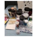 Bulk Craft Glitter and Supplies Collection