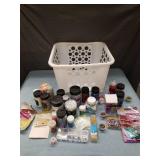 Bulk Craft Glitter and Supplies Collection