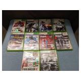 Xbox 360 Sports and Action Games Bundle
