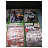 Xbox 360 Sports and Action Games Bundle