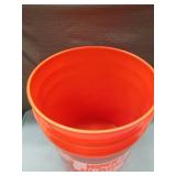 5 Gal. Orange Leakproof Bucket