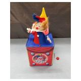 Classic Jack-in-the-Box Clown Pop-up Toy