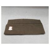 Military Garrison Cap with Unit Insignia