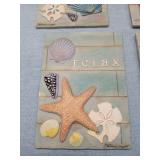 Coastal Serenity Wall Art Collection - Set of 4