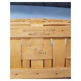 Longaberger Handwoven Rectangular Basket