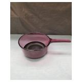 Vision Corning Glass Saucepan