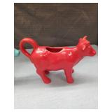 Colorful Ceramic Cow Cream Pitchers Set