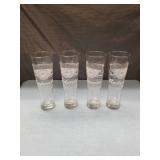 Budweiser King of Beers Pilsner Glass Set