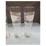 Budweiser King of Beers Pilsner Glass Set