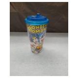 Wonder Woman Comic Art Travel Tumbler