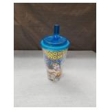 Wonder Woman Comic Art Travel Tumbler