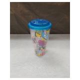 Wonder Woman Comic Art Travel Tumbler