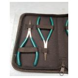 Professional Jewelry Making Pliers Set with Case