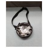 Adidas Round Patent Leather Fanny Pack