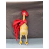 Decorative Rubber Rooster Toy