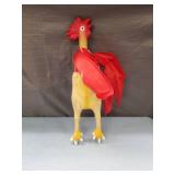 Decorative Rubber Rooster Toy