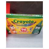 Crayola 96 Crayons Set with Pencil Case