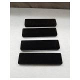 (4) Bead Landing Black Velvet Bracelet Box